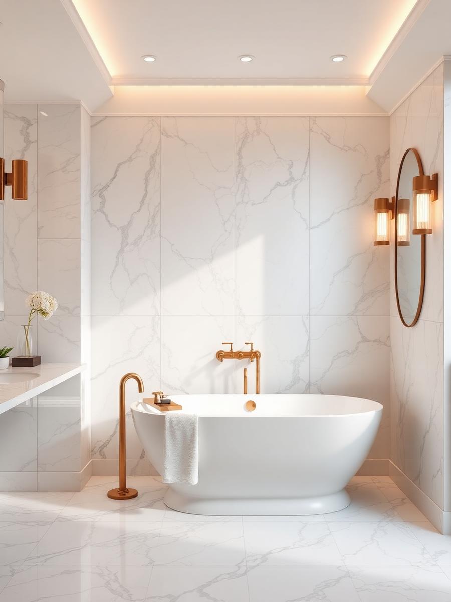 Luxury bathroom remodel