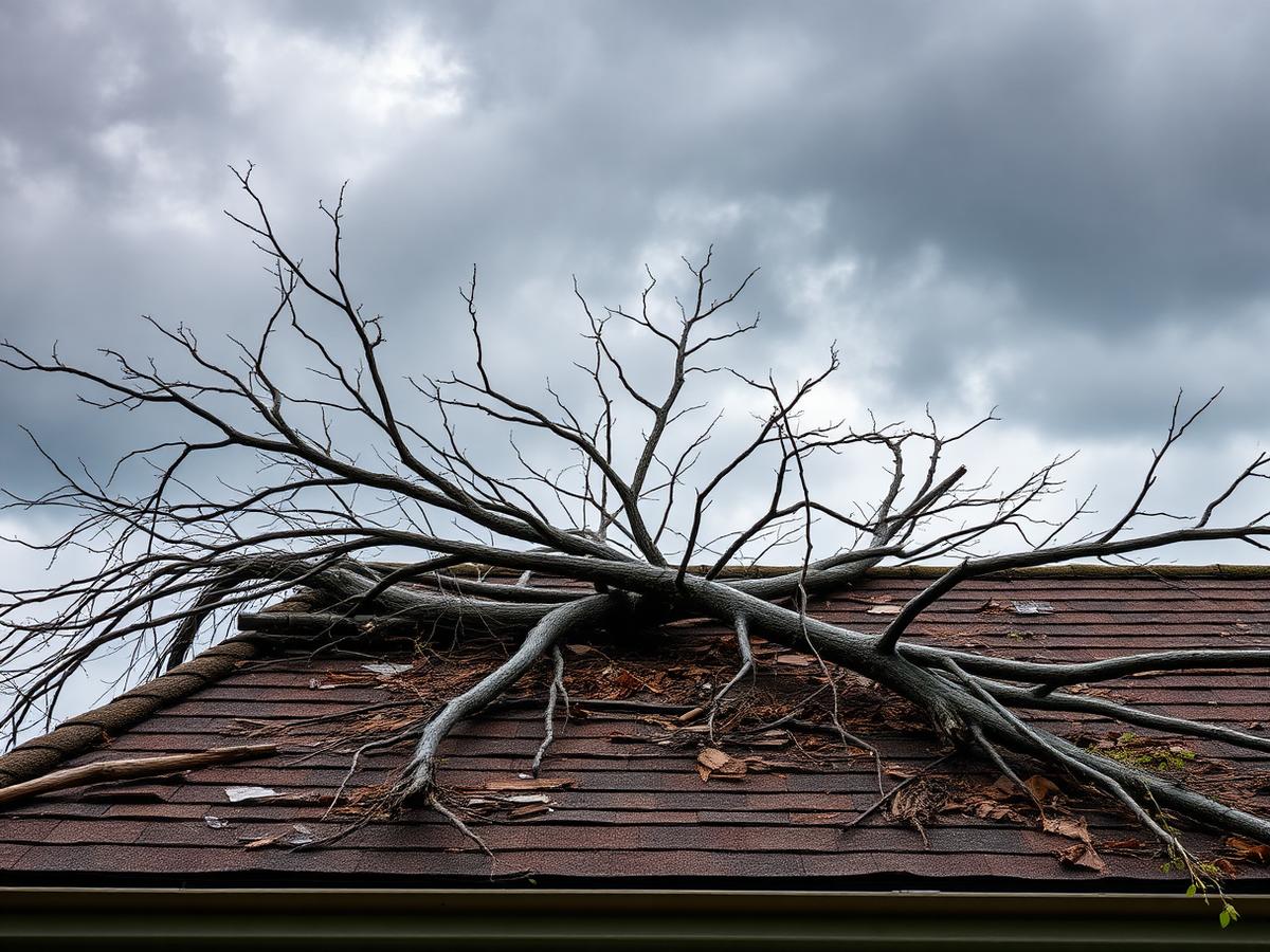 Storm damage repair